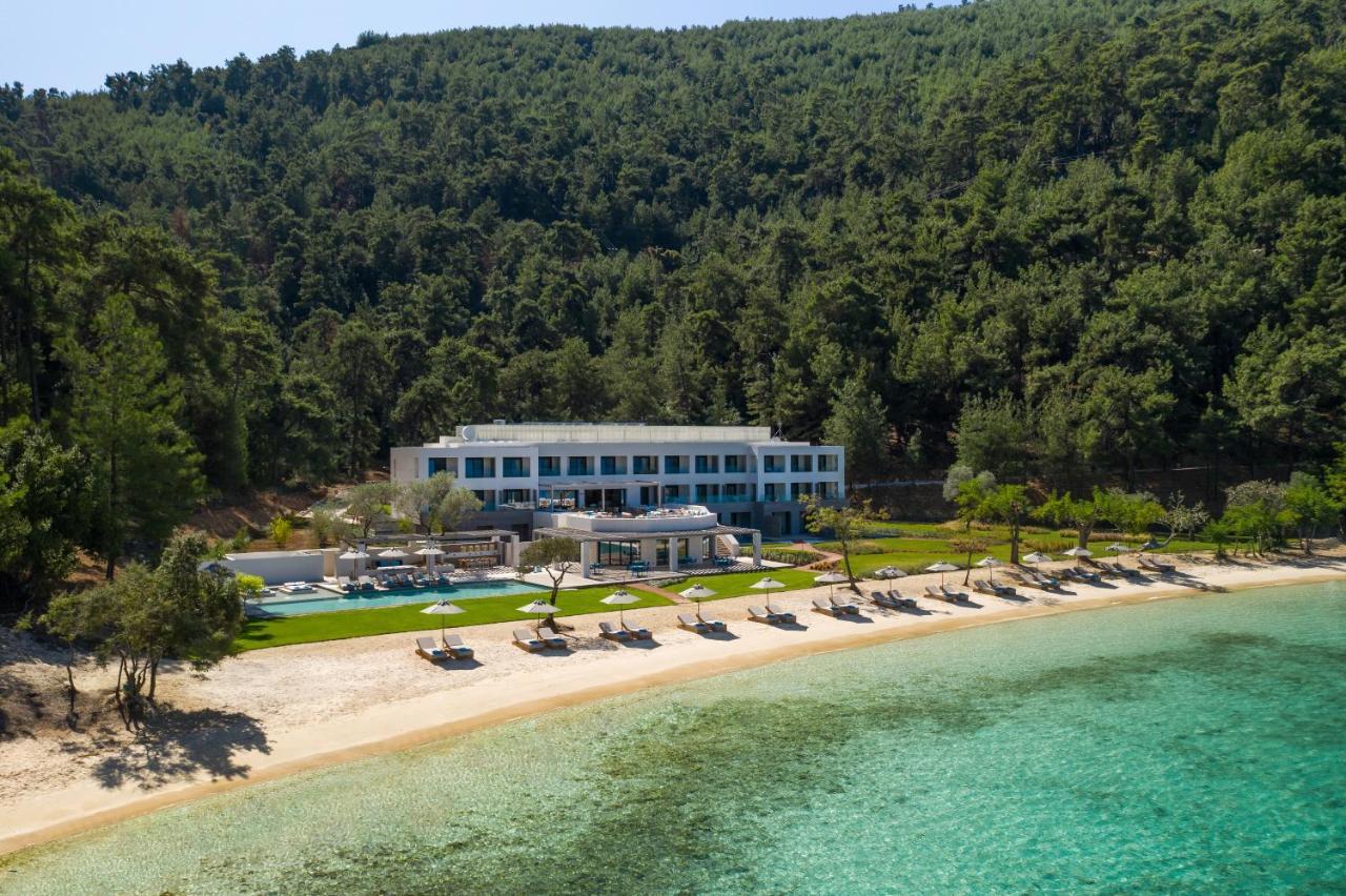 Vathi Cove Luxury Resort & Spa Chrisi Ammoudia Exteriör bild