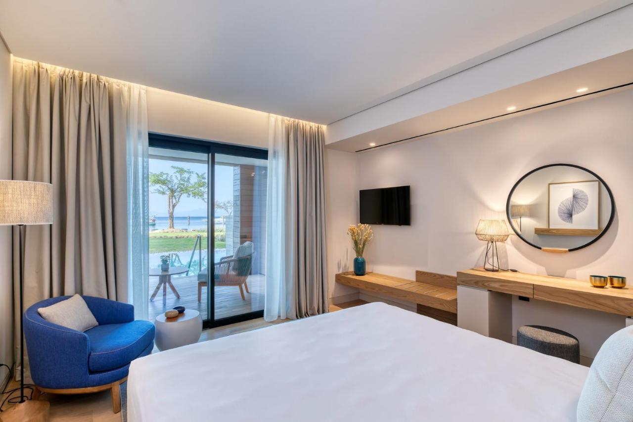 Vathi Cove Luxury Resort & Spa Chrisi Ammoudia Exteriör bild