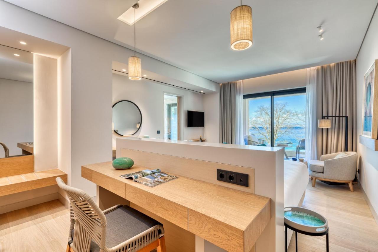 Vathi Cove Luxury Resort & Spa Chrisi Ammoudia Exteriör bild