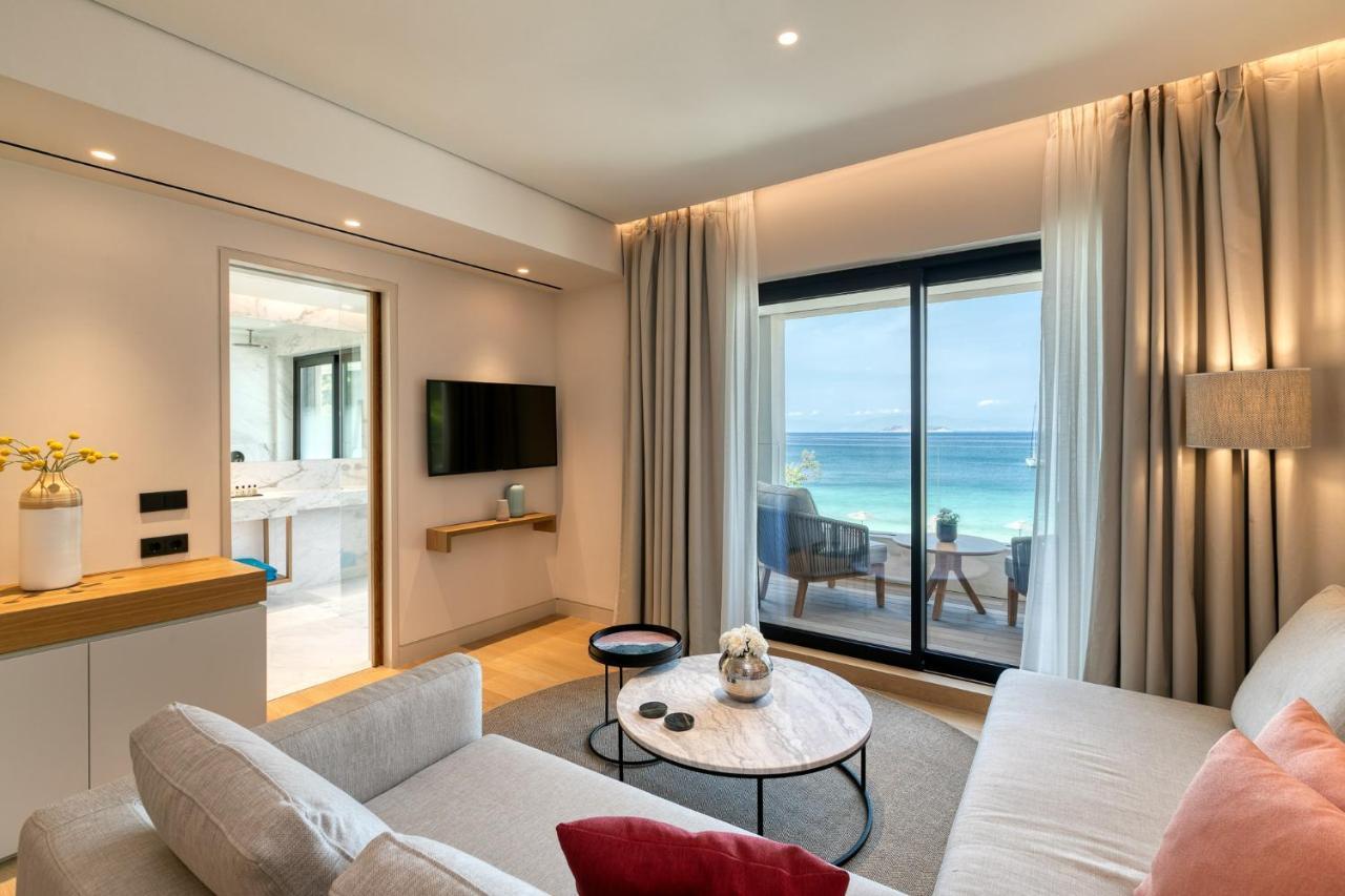 Vathi Cove Luxury Resort & Spa Chrisi Ammoudia Exteriör bild