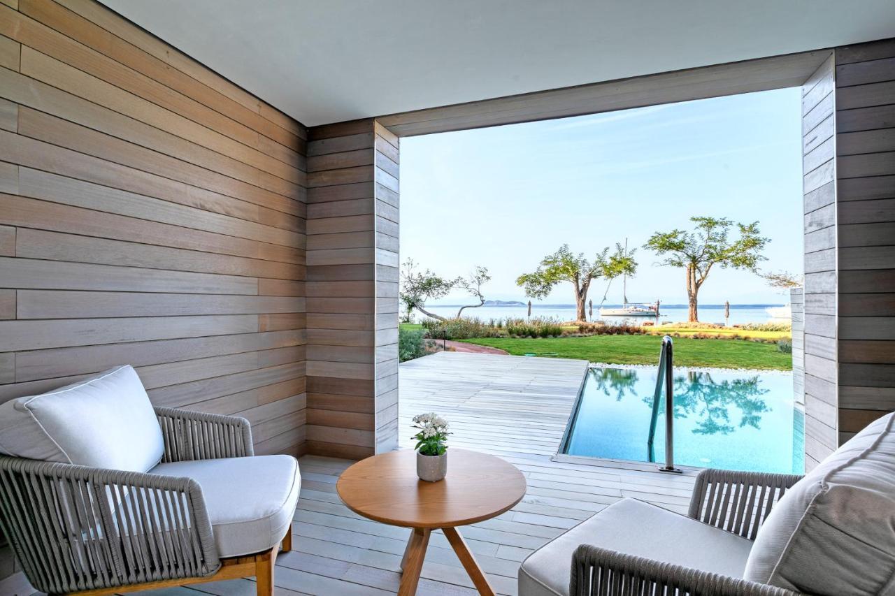 Vathi Cove Luxury Resort & Spa Chrisi Ammoudia Exteriör bild
