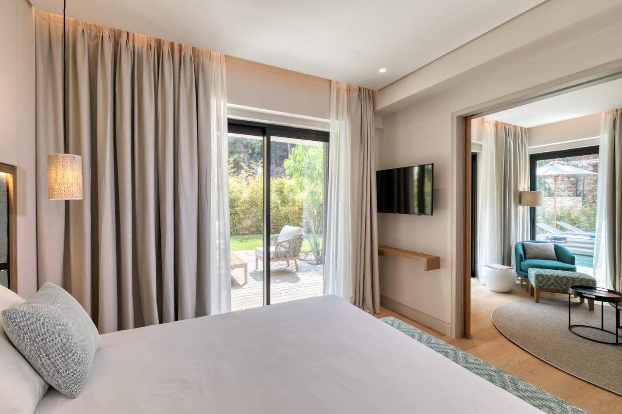 Vathi Cove Luxury Resort & Spa Chrisi Ammoudia Exteriör bild