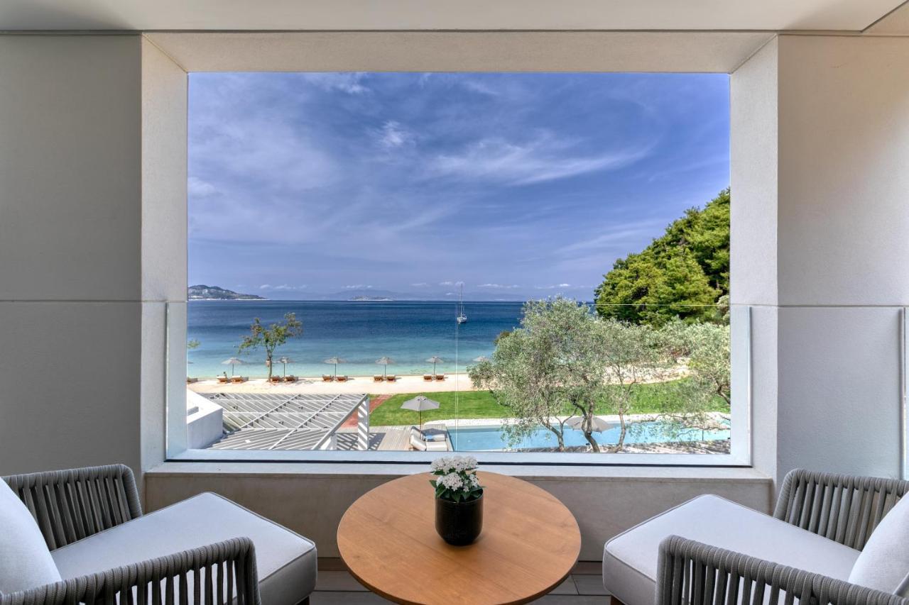 Vathi Cove Luxury Resort & Spa Chrisi Ammoudia Exteriör bild
