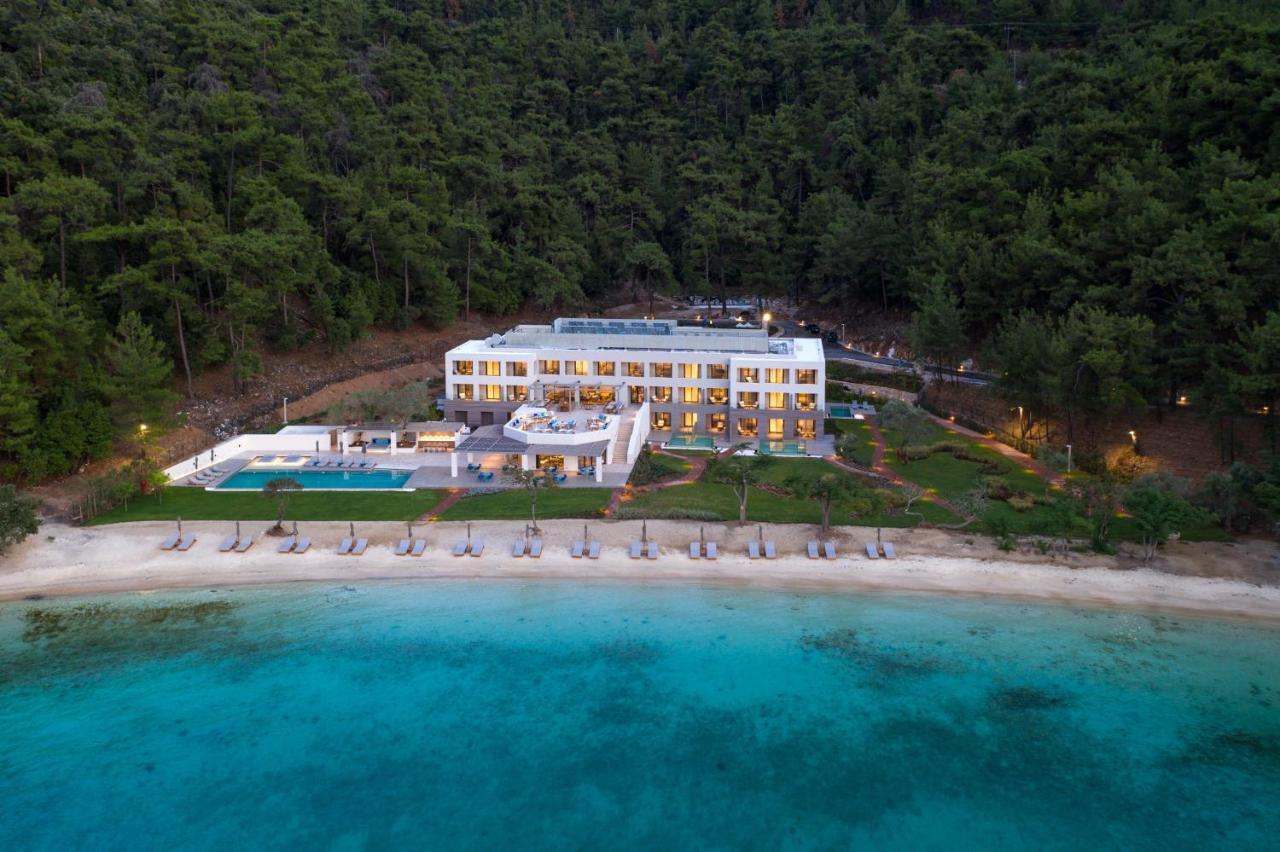 Vathi Cove Luxury Resort & Spa Chrisi Ammoudia Exteriör bild