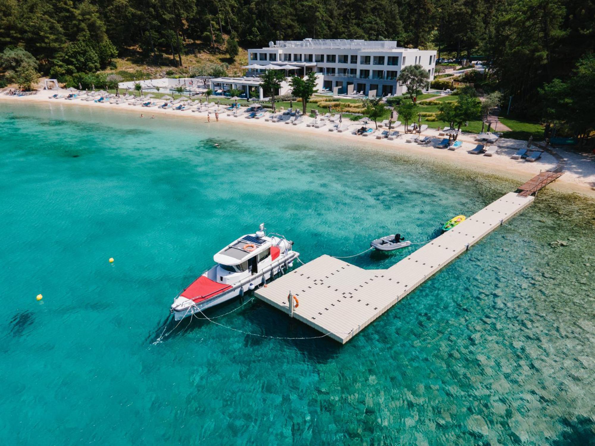 Vathi Cove Luxury Resort & Spa Chrisi Ammoudia Exteriör bild