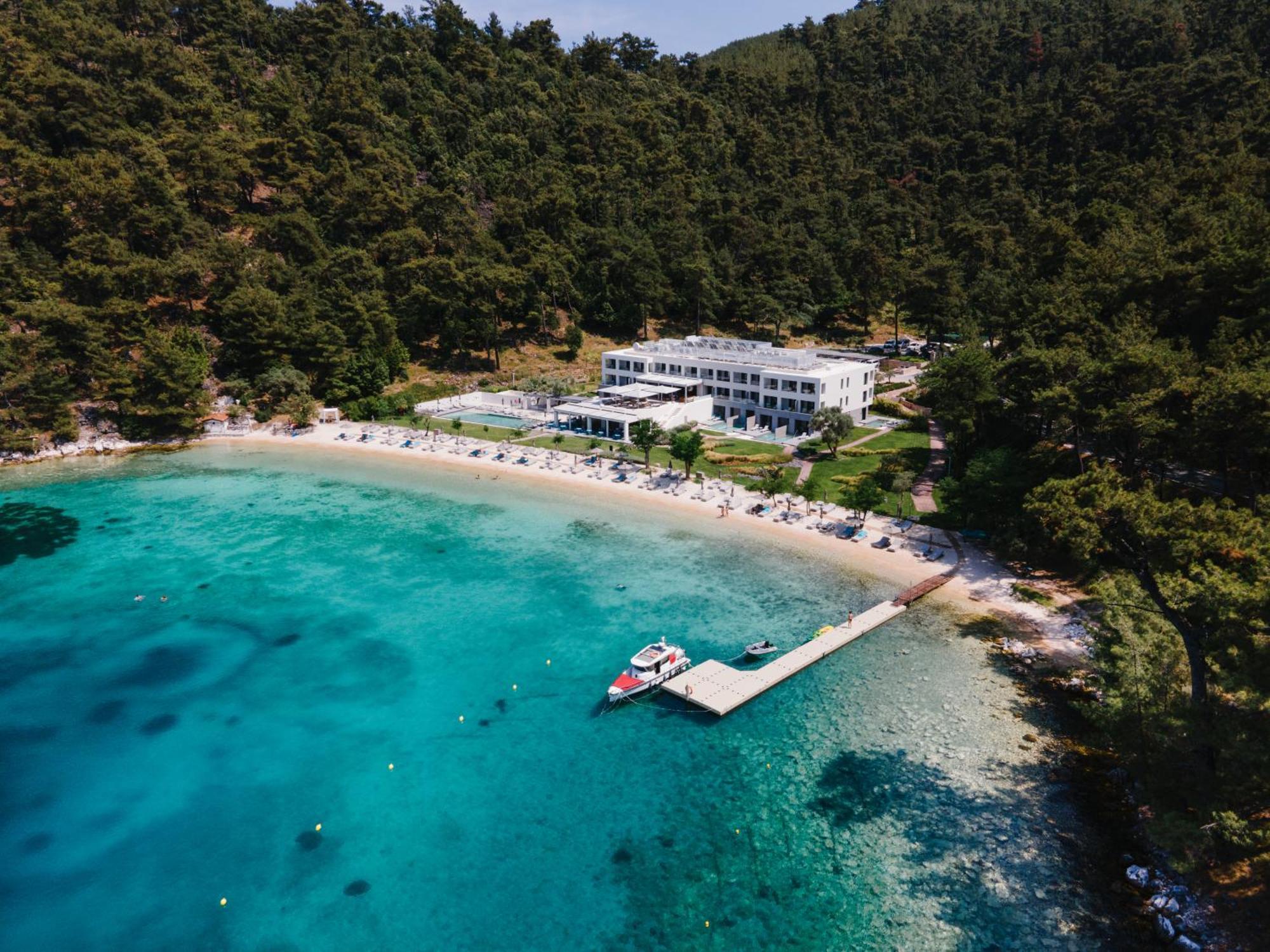 Vathi Cove Luxury Resort & Spa Chrisi Ammoudia Exteriör bild