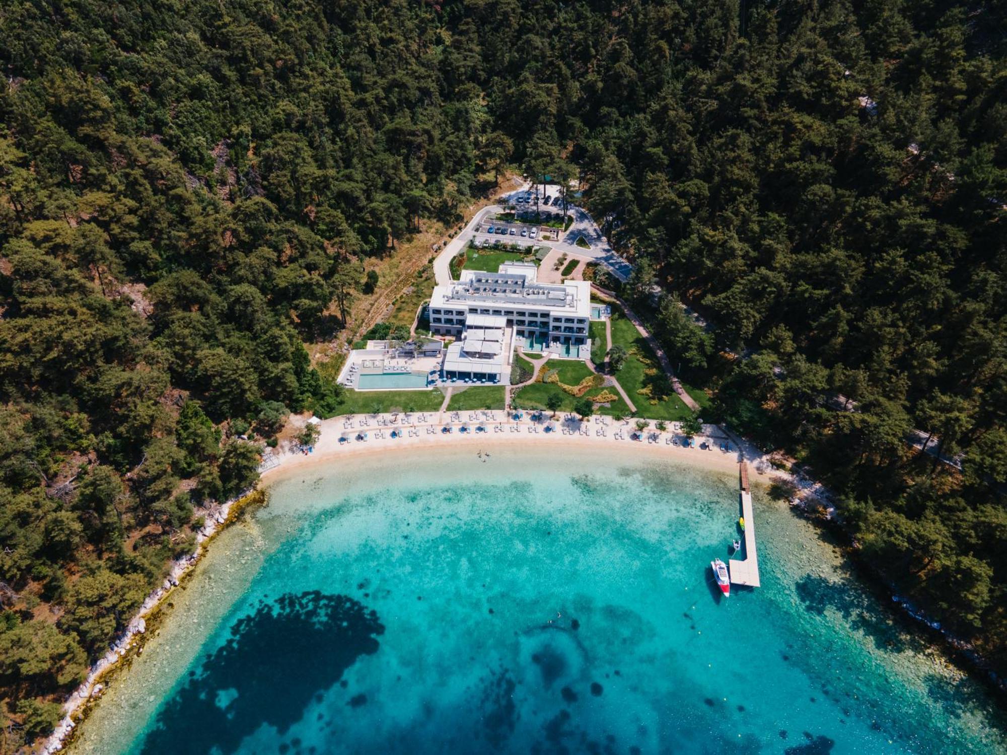 Vathi Cove Luxury Resort & Spa Chrisi Ammoudia Exteriör bild