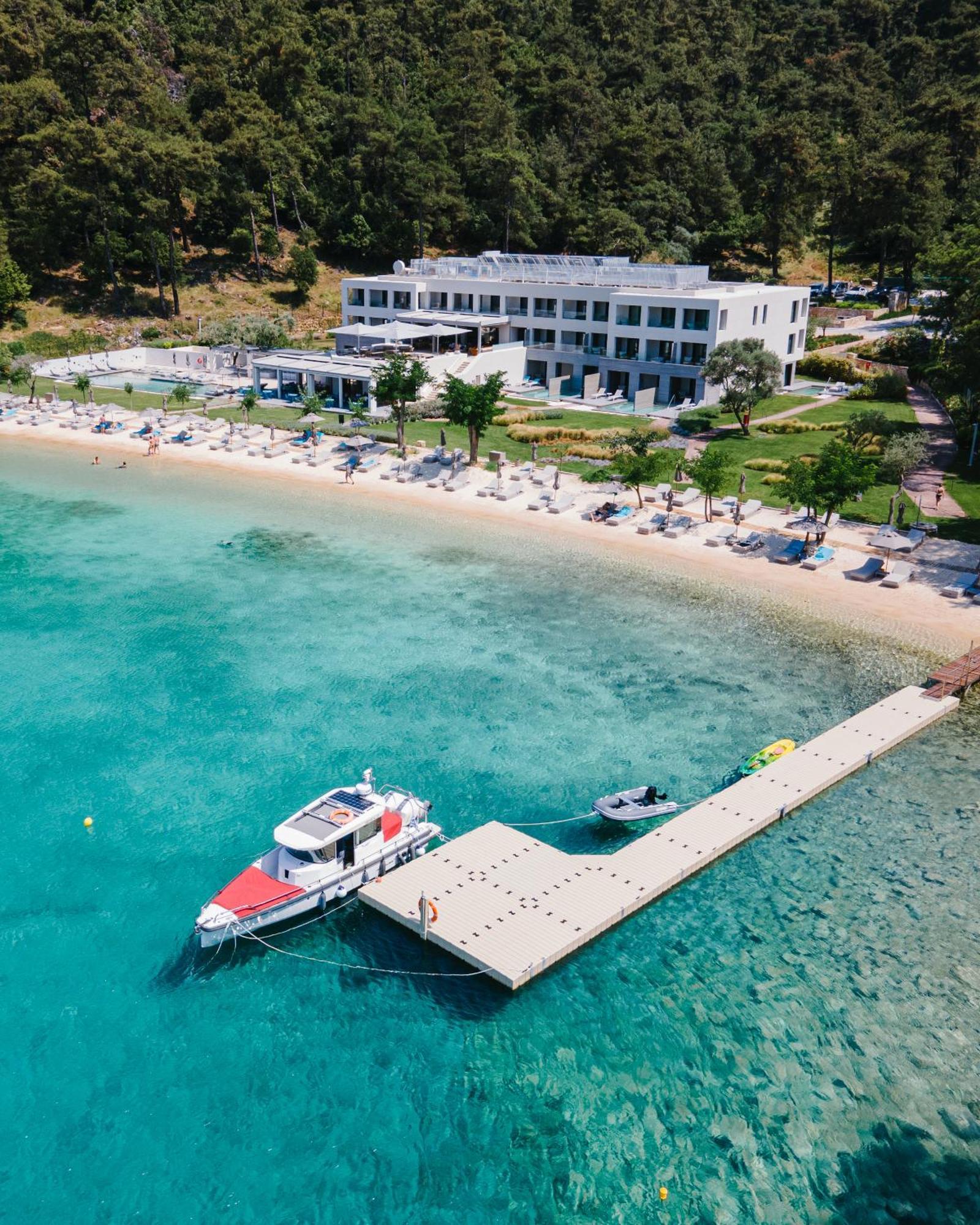 Vathi Cove Luxury Resort & Spa Chrisi Ammoudia Exteriör bild
