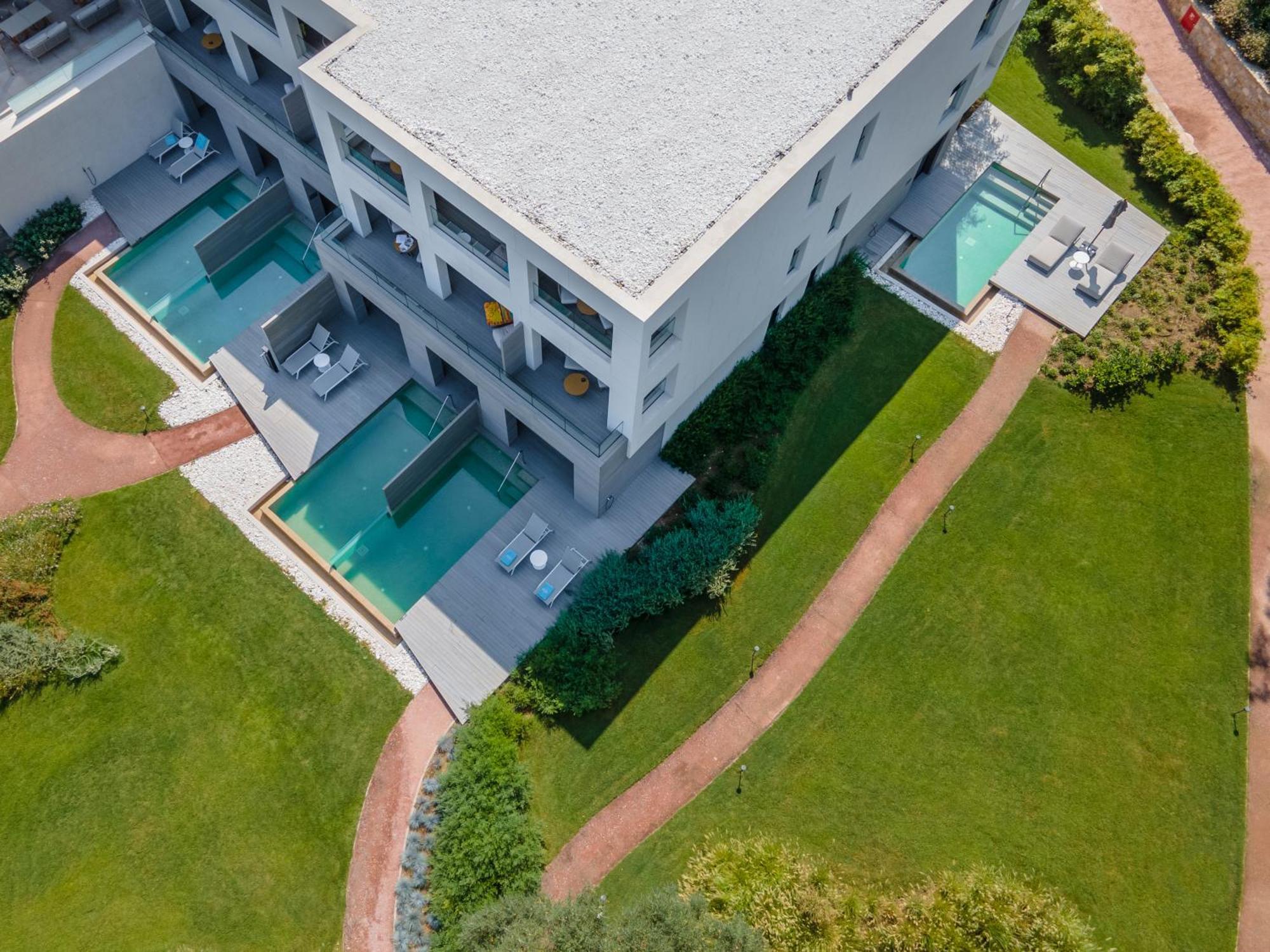 Vathi Cove Luxury Resort & Spa Chrisi Ammoudia Exteriör bild
