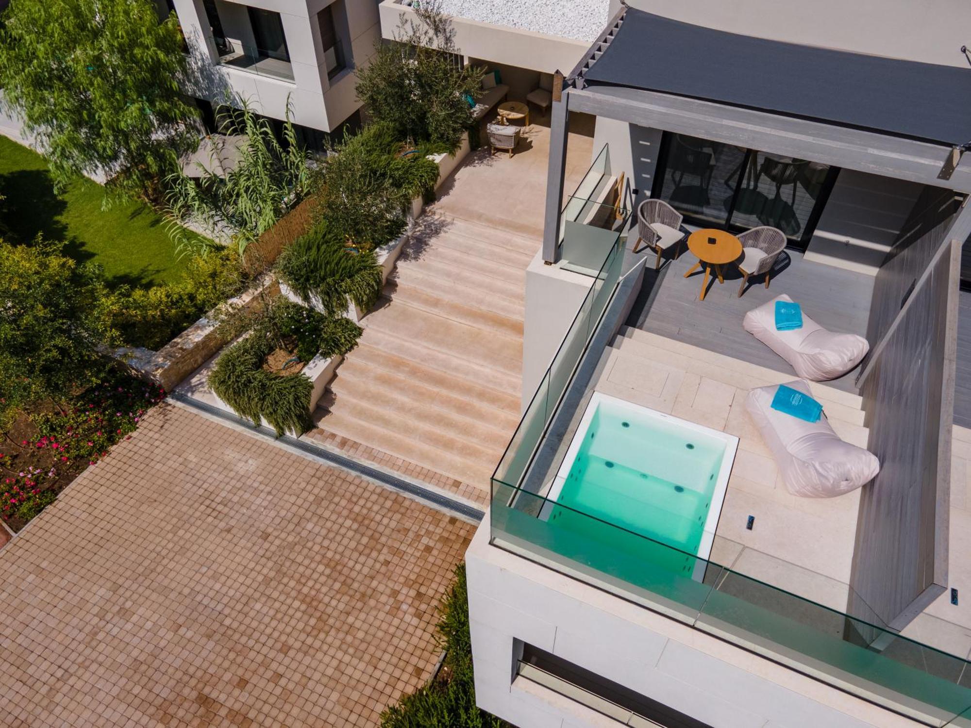Vathi Cove Luxury Resort & Spa Chrisi Ammoudia Exteriör bild